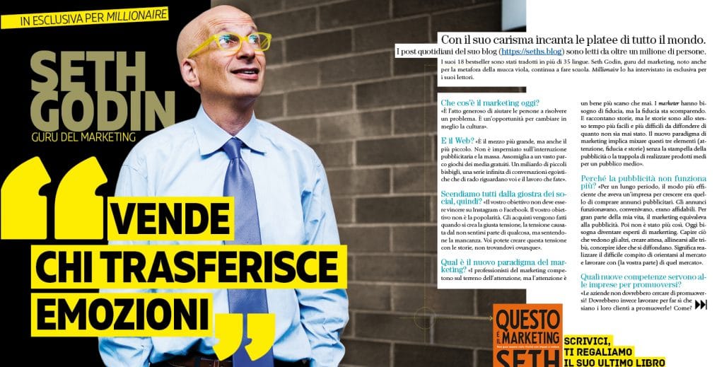 seth godin questo è il marketing millionaire