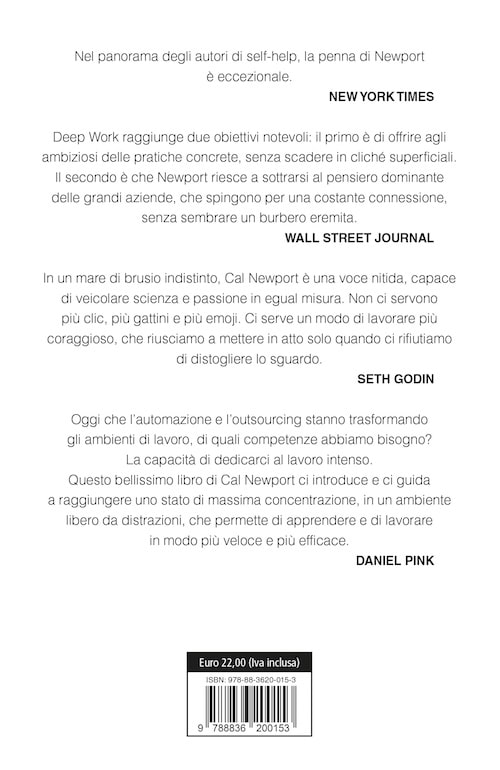ROI Edizioni, Cal Newport - Deep Work