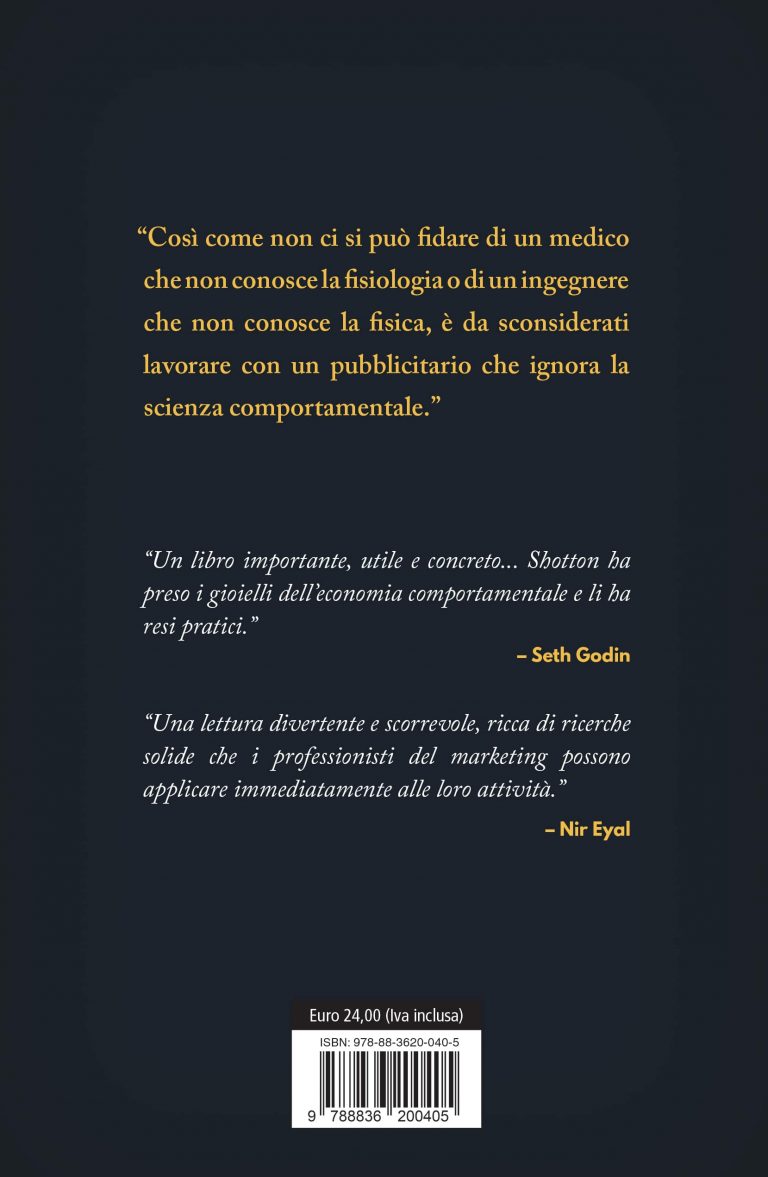 Richard Shotton, La fabbrica delle scelte