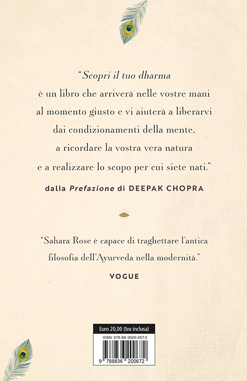 Scopri il tuo dharma, Sahara Rose - ROI Edizioni