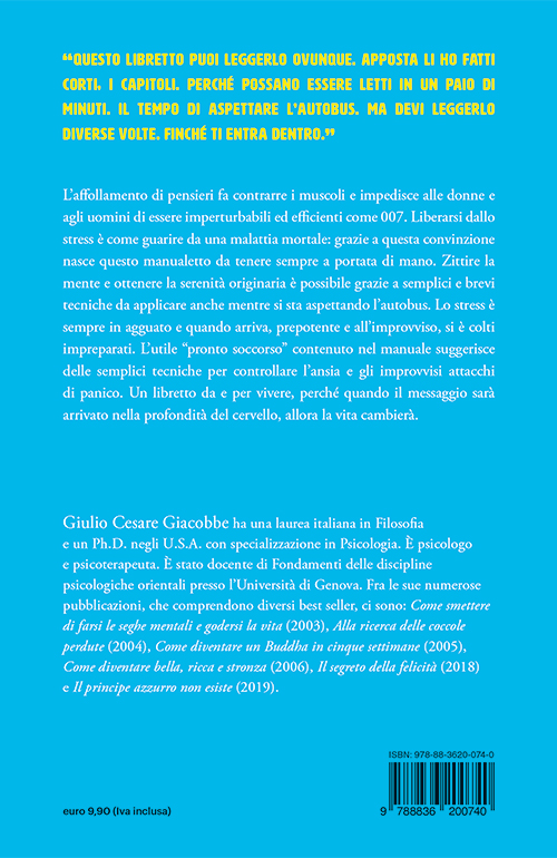Giulio Cesare Giacobbe, Vademecum antistress