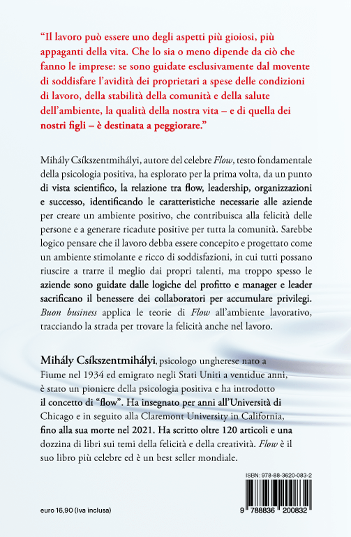 Buon Business, Mihály Csíkszentmihályi