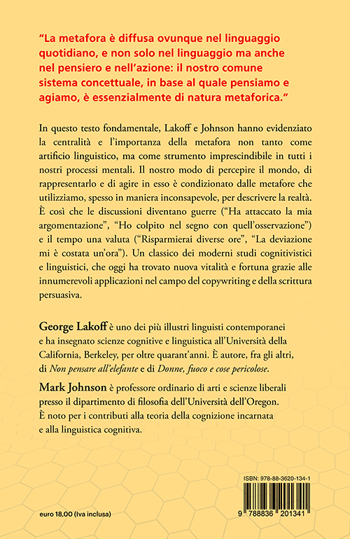 Metafora e vita, Lakoff e Johnson