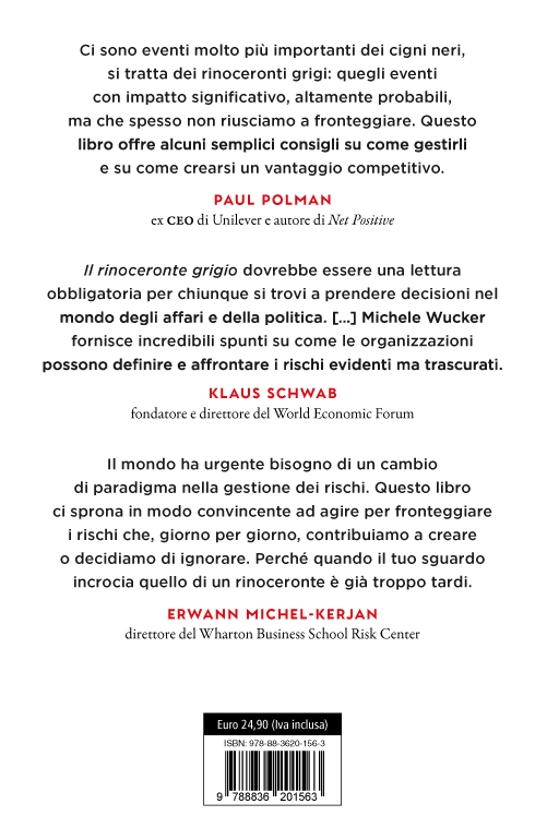 Il rinoceronte grigio, Michele Wucker