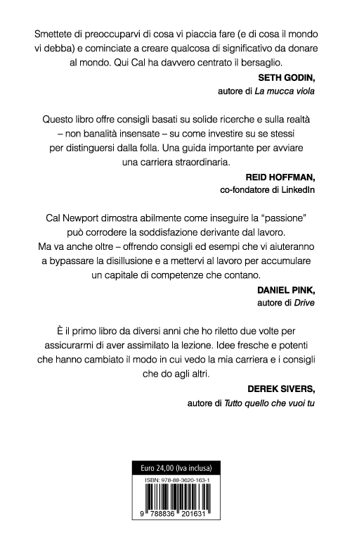 Così bravo che non potranno ignorarti, Cal Newport