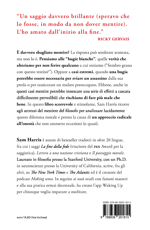 Bugie, Sam Harris