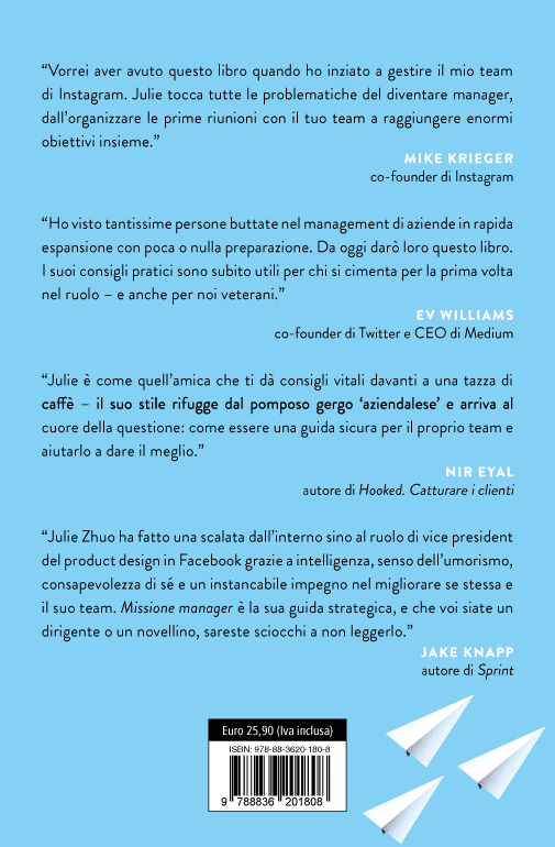 Missione manager, Julie Zhuo