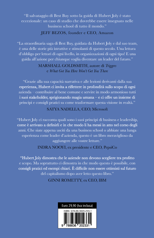 Il cuore dell'impresa, Hubert Joly