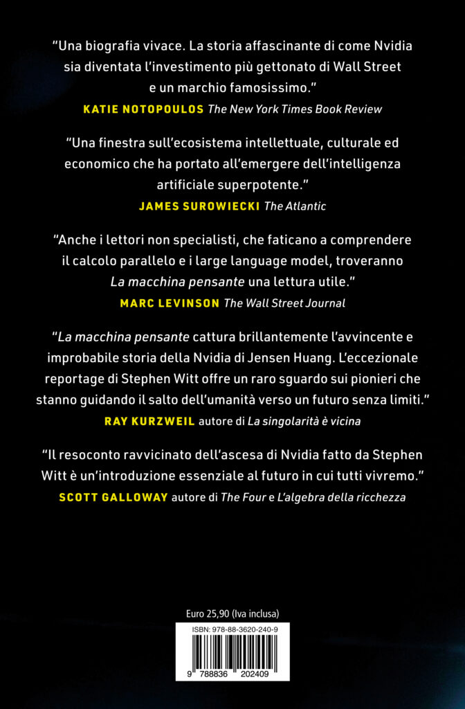 La macchina pensante, Stephen Witt
