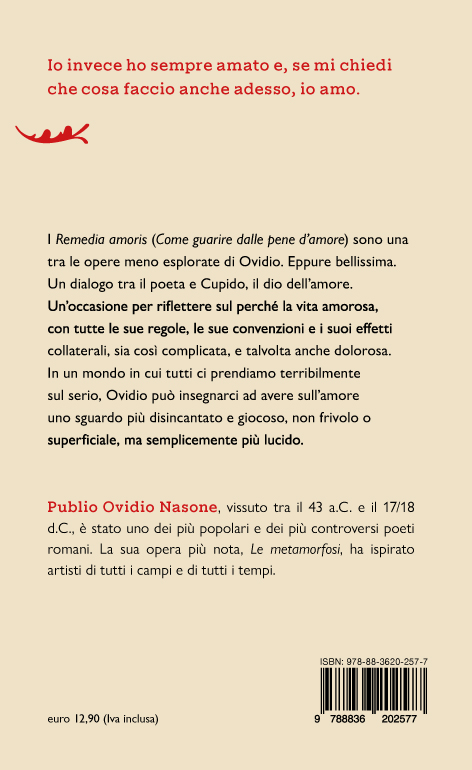 Ovidio, Come guarire dalle pene d'amore