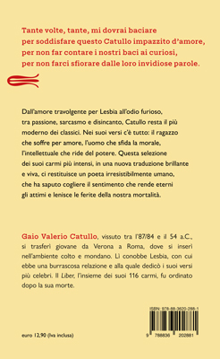 Dammi mille baci, Catullo